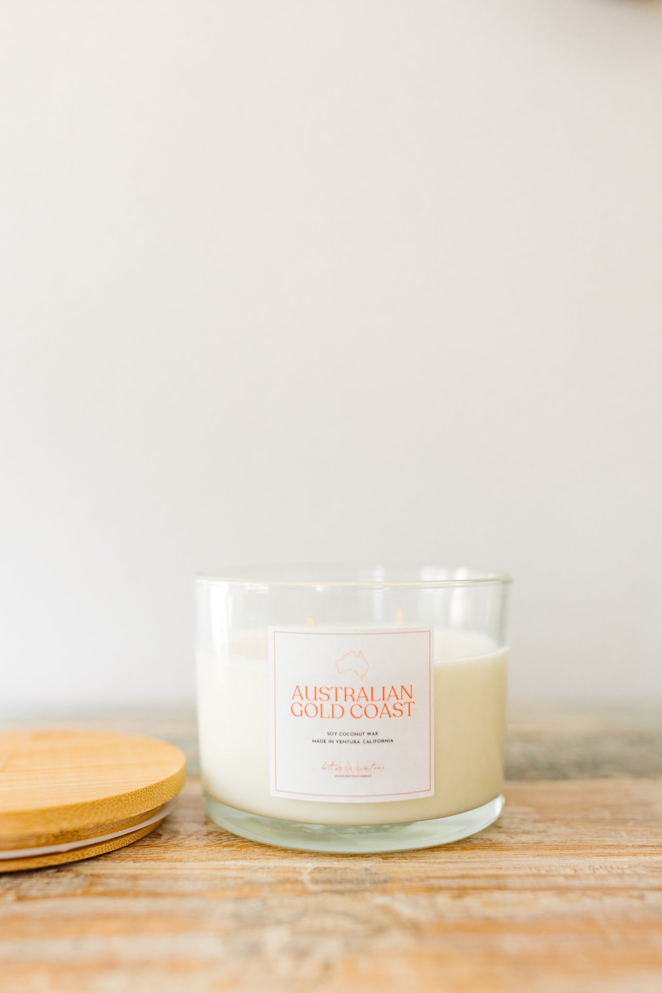 Australian Gold Coast | The Global Collection (3-Wick) | Hot Mess Creations — All Natural, Hand Crafted Candles Made in Ventura, California